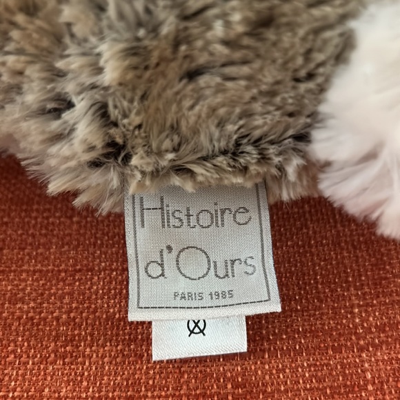 HISTOIRE D'OURS — TOM 1985 — Beige rabbit bunny large 70cm - Picture 2 of 3
